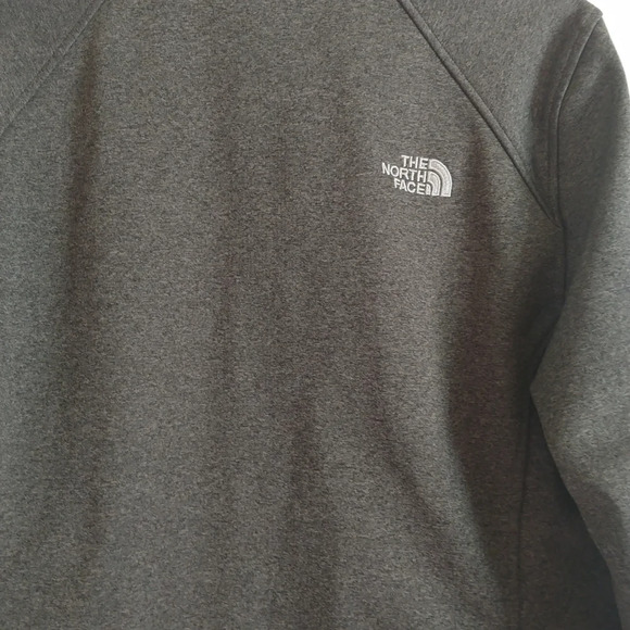 The North Face Windwall womens jacket Large Gray full zip - Picture 5 of 10